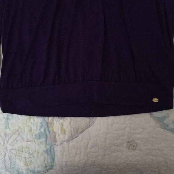 Guess Long Sleeve Purple Top - Picture 4 of 4